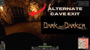 Dark and Darker - Goblin Caves ALTERNATE EXIT