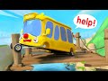 Bus in Trouble🚌 | Wheels on the Bus | Car Cartoon | Nursery Rhymes &amp; Kids Songs | BabyBus