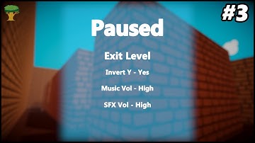 Adding 3D UI To My Indie Game, Functional Pause Screen | Maze Pedestal of Trails Devlog #3