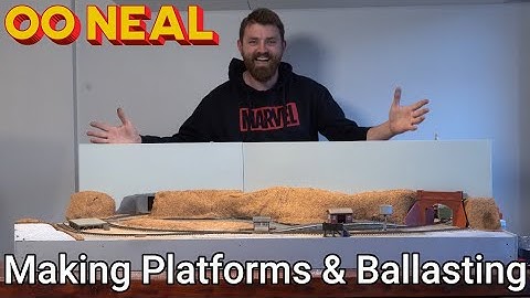 Jubilee Model Railway Layout | Making Platforms and Ballasting | Episode 4