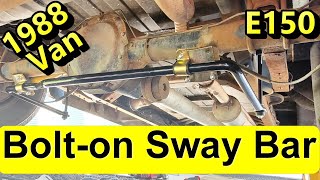1988 E150 Clubwagon Rear Sway Bar Add on