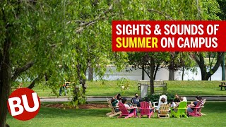 Boston University in Summer: Sights and Sounds on Campus