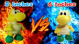 Official Genuine 8 Inches Goldie koopa Troopa Plush VS. 6 Inches Goldie Koopa Troopa Plush #9