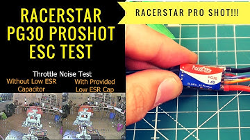 Racerstar PG30 BLHeli_32 30A // Review and Noise Testing