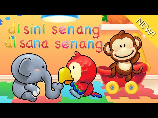 Lagu Anak Indonesia | Di Sini Senang Di Sana Senang class=