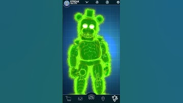 Radioactive Withered Freddy FNaF Workshop Animation