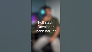 Frontend + Backend = Full Stack Explained Fast #fullstackdevelopers #webdevelopment #codingjourney
