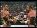 WWE -- Randy Orton Spits In Triple H's Face