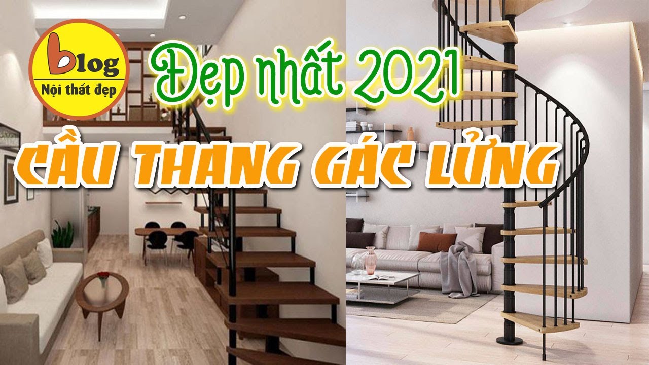 Top 20 mẫu cầu thang nhà gác lửng sang trọng hiện đại xu hướng ...