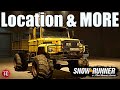 SnowRunner: NEW CAMPAIGN MAP!! TUZ WARTHOG LOCATION & MORE!!