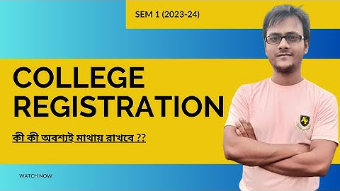 WB College Registration 2023-24 || Sem 1 || UG Sem 1 || Suman Sardar || Ambition Vibes ||