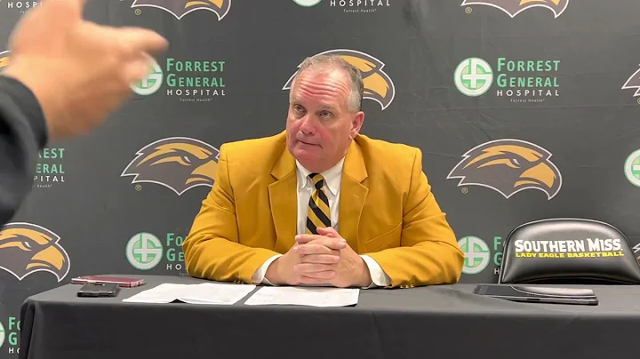 Southern Miss Mens basketball Head Coach Jay Ladne...