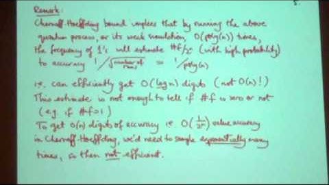 Richard Jozsa: Classical simulation of quantum computations 2/3