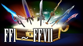 Las ARMAS más RARAS de cada FINAL FANTASY【FFI - FFVII】