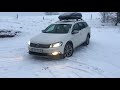 VW Passat Alltrack B7, Audi A4 B8.5 - Drive on Snow