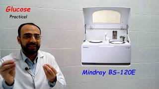 تحليل السكر (Glucose) على جهاز (Mindray BA-88A) عملي مع  د.حسن فتوح