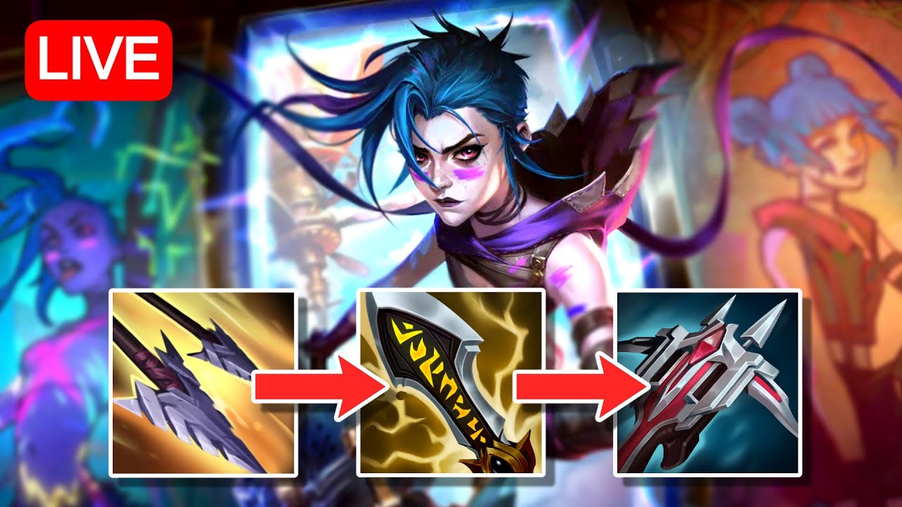 Mathematically Correct Jinx Build | Tryhard Jinx SoloQ