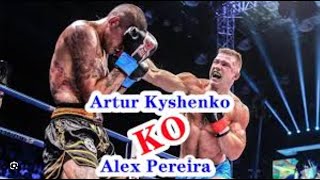 Alex Pereira LOSSES in K1 Kickboxing Fights (2 TKO's and Decisions)