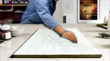 Mastering TEXTURED Art: Simple ABSTRACT ACRYLIC Techniques