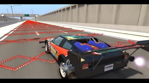 200 Spike strip challenge #1-Beamng drive crash testing car crashes