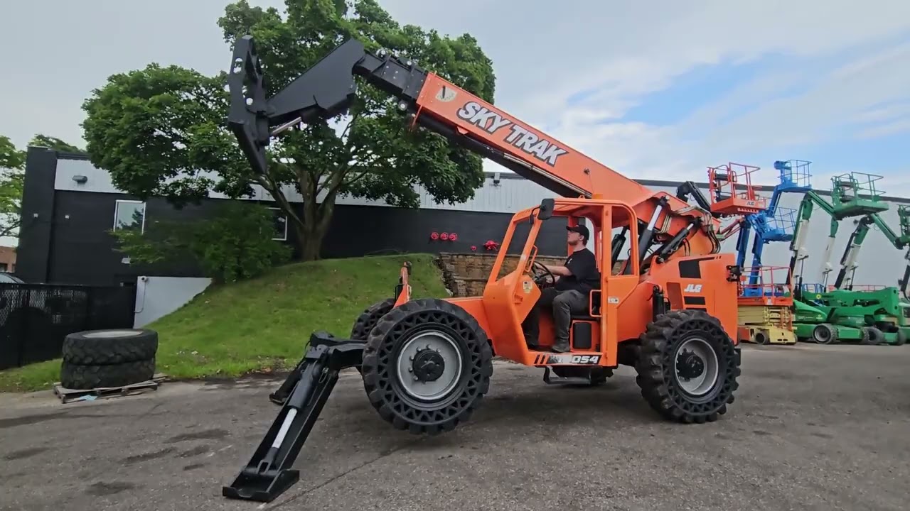 2017 SKY TRAK 10054 For Sale - YouTube