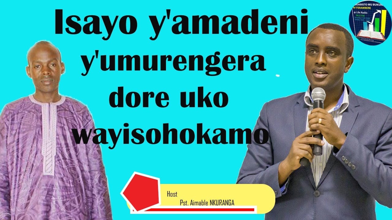 Isayo y'amadeni y'umurengera dore uko wayisohokamo || UUI 12 || Umukristo mu Ubukungu n'Iterambere