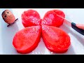 ガーネットスポンジスライム/１月誕生石❤️Garnet sponge slime.|ASMR
