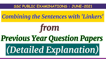 Combining the Sentences using 