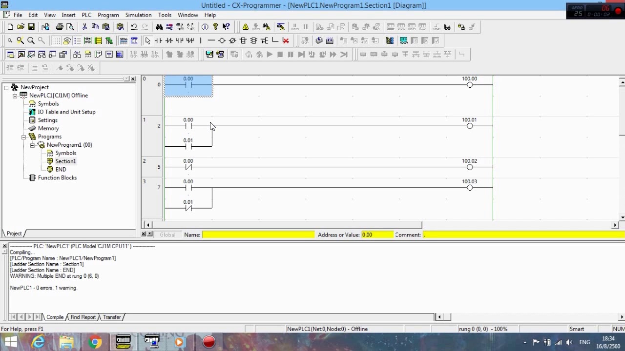 Cx programmer manual ladder