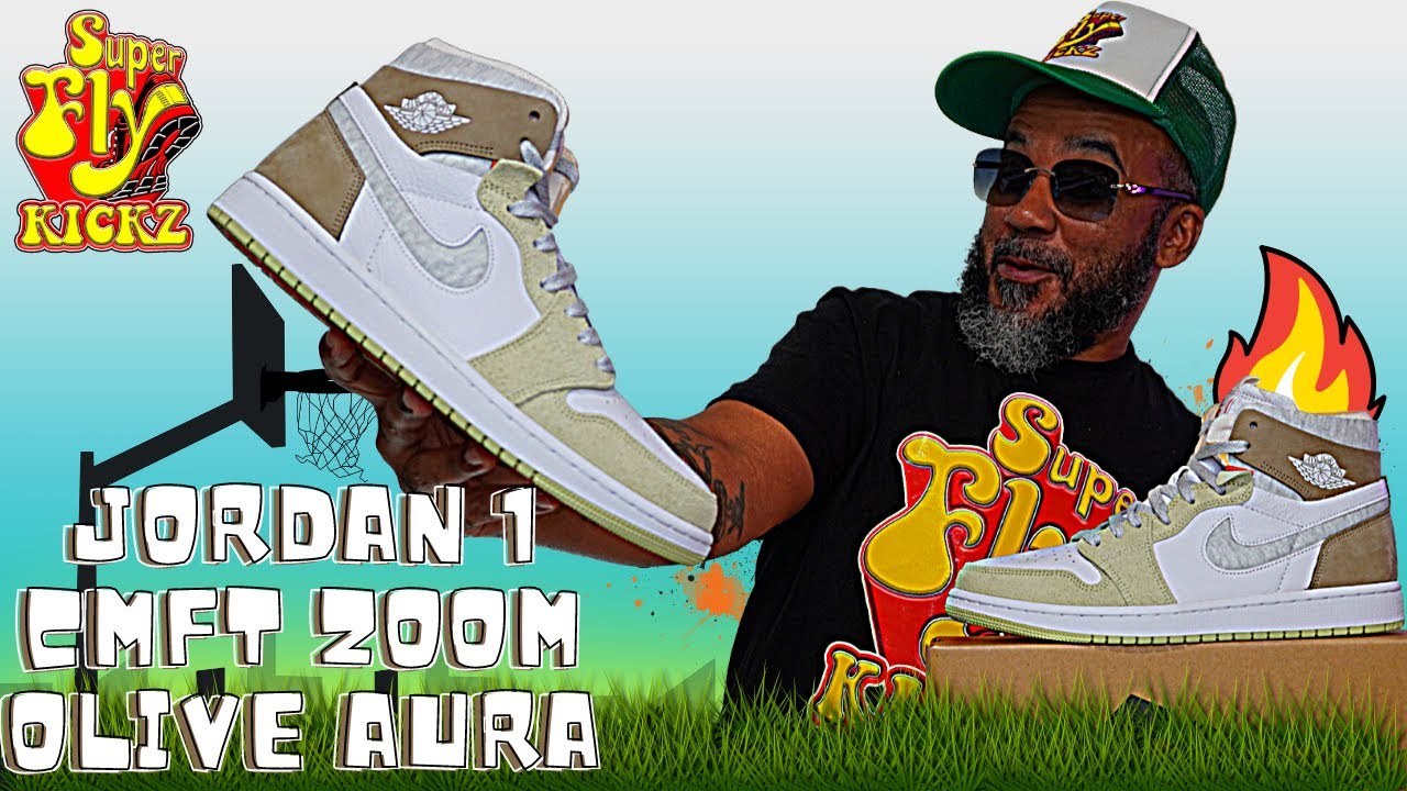 THE JORDAN 1 CMFT ZOOM OLIVE AURA (W) HIT DIFFERENT THEY FIRE (WHERE TO  BUY)!!! - YouTube