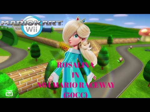 Mario Kart Wii - Rosalina in N64 Mario Raceway (VS Mode, 50cc)