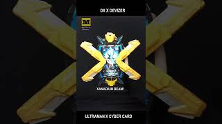 DX Ultraman X (Cyber Card) #shorts screenshot 5