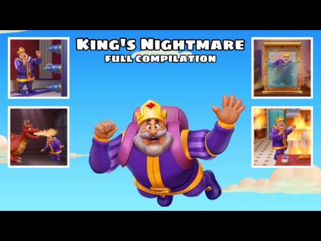 King's Nightmare Full Compilation  Royal Match Royal League Battle Team 🏆  