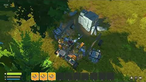 Scrap mechanics mining machine.