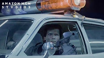 THE TERMINATOR (1984) | Highway Chase Scene | MGM