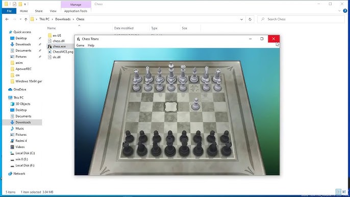 Chess Titan for Windows 10  Chess Titans Download Windows 10 pc