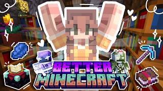 I Built an ENCHANTMENT SETUP in BETTER MINECRAFT!! .✦ ݁˖ I Better MC Longplay
