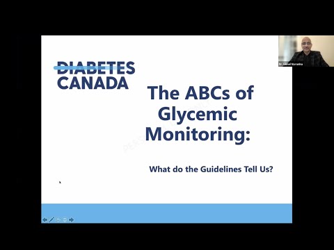 Webinar: The ABCs of Glycemic Monitoring: What do the Guidelines Tell Us?