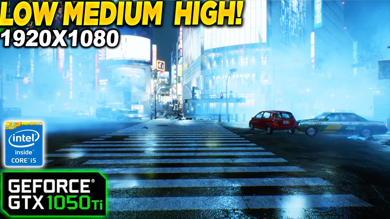 Ghostwire Tokyo GTX 1050 Tİ - 1080p - Low, Medium, High, Ultra, Settings