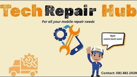 Tech Repair Hub Services
