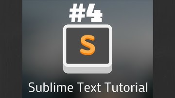 Sublime Text 3 Tutorial #4 - Material Theme & Package Preferences
