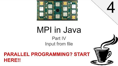 MPI in Java | Input from user through file