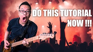 GUITAR RHYTHM TUTORIAL - Create Dynamic when using Distortion or Overdrive