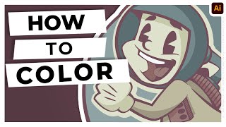 Adobe Illustrator Tutorial: How to Color