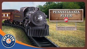 Pennsylvania Flyer Battery Operated O Gauge Train Set
