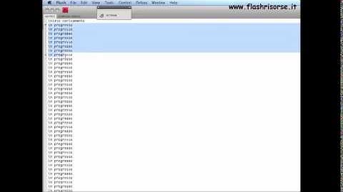 Videocorso Action Script 3.0 lezione 19 La classe Sound