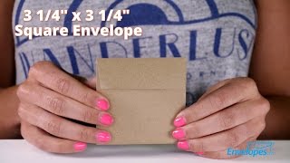 3 1/4 x 3 1/4 Square Envelopes - Envelopes.com