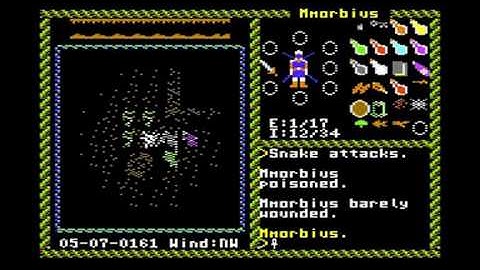 Ultima 6 Commdore 64 Part 6 - Night time and Dungeons Part 3