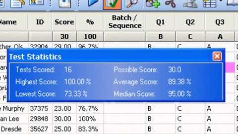 How to Scan Test Sheets