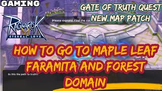 Maple Leaf Faramita Monster Ragnarok Mobile Correct Gate Of Truth, Light On The Crystal Stone Quest | How To Go Maple  Leaf Faramita Frost Domain - Youtube